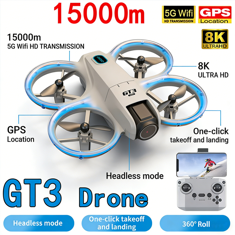 Diy Drone Electronics Kit - Yeni GT3 MAX Drone 8K HD