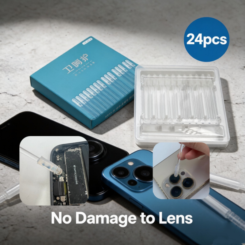 Diy Drone Electronics Kit - 24'lü Paket Telefon Kamera Lens Temizleme