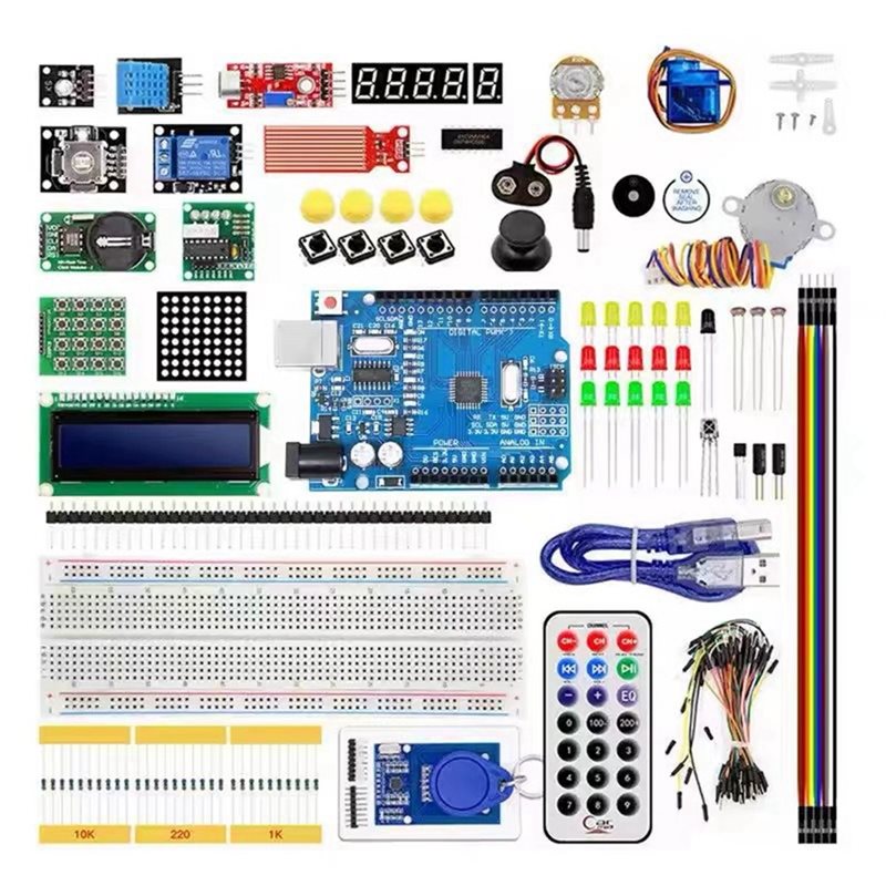 Diy Electronics Set - ABDE-RFID Başlangıç Seti, Arduino UNO R3