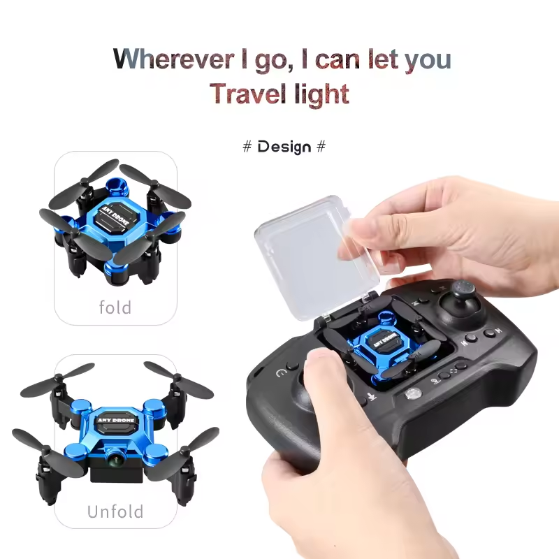 Yeni K04 Mini Katlanabilir Dro - Diy Drone Electronics Kit incelemesi ve fiyatı