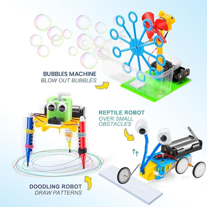 6 takım robotik kiti bilim den - Diy Electronics Set incelemesi ve fiyatı