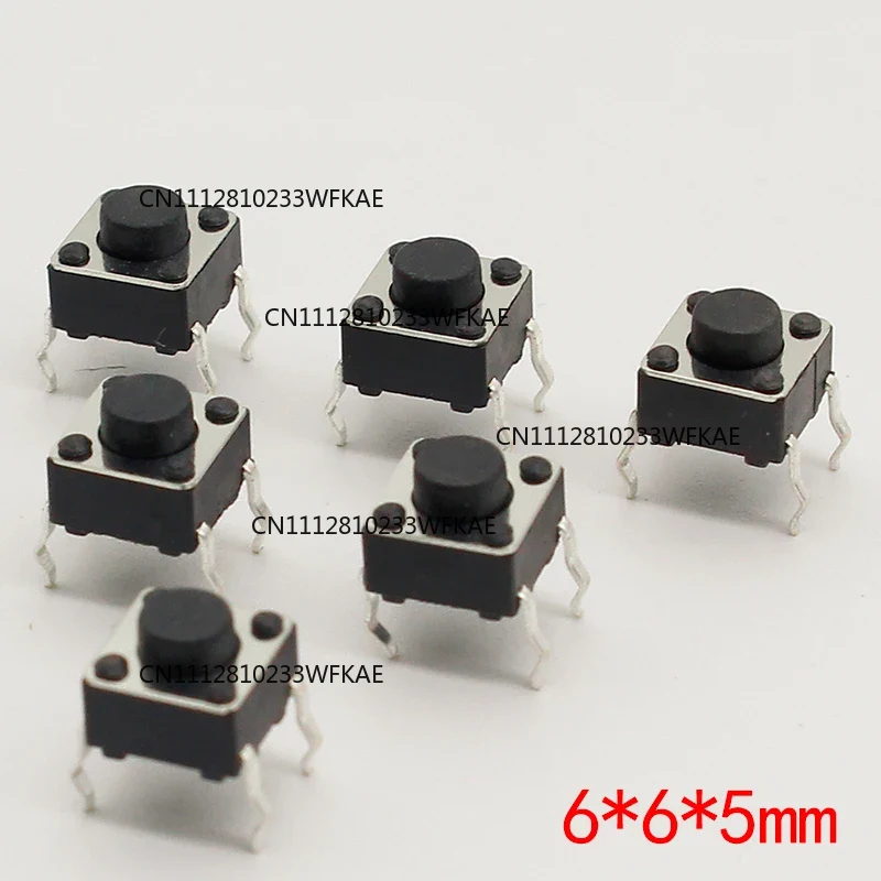 50 adet/grup 6x6x5MM 4PIN G90  - Push Button Tactile incelemesi ve fiyatı