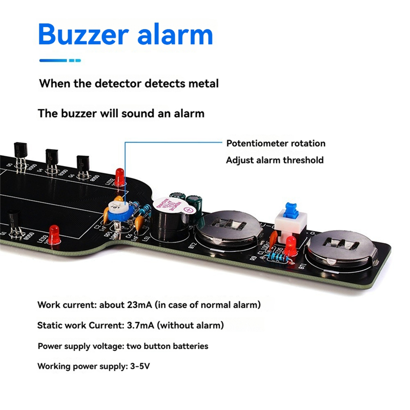 SQPP-DIY Metal Dedektörü Elekt - Diy Electronics Set incelemesi ve fiyatı