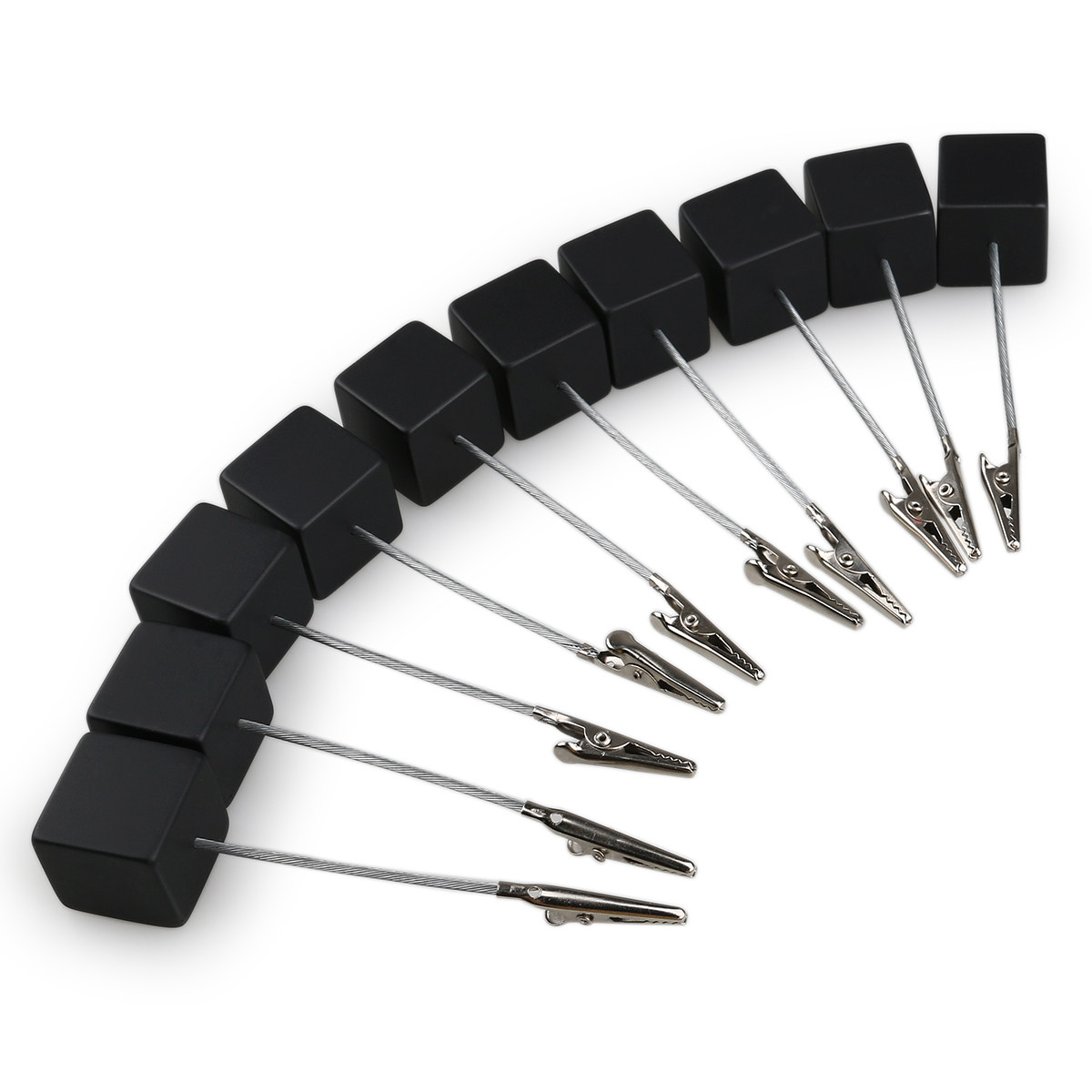 10 Adet Şeffaf Küp Tabanlı Not - Crocodile Clip Set incelemesi ve fiyatı