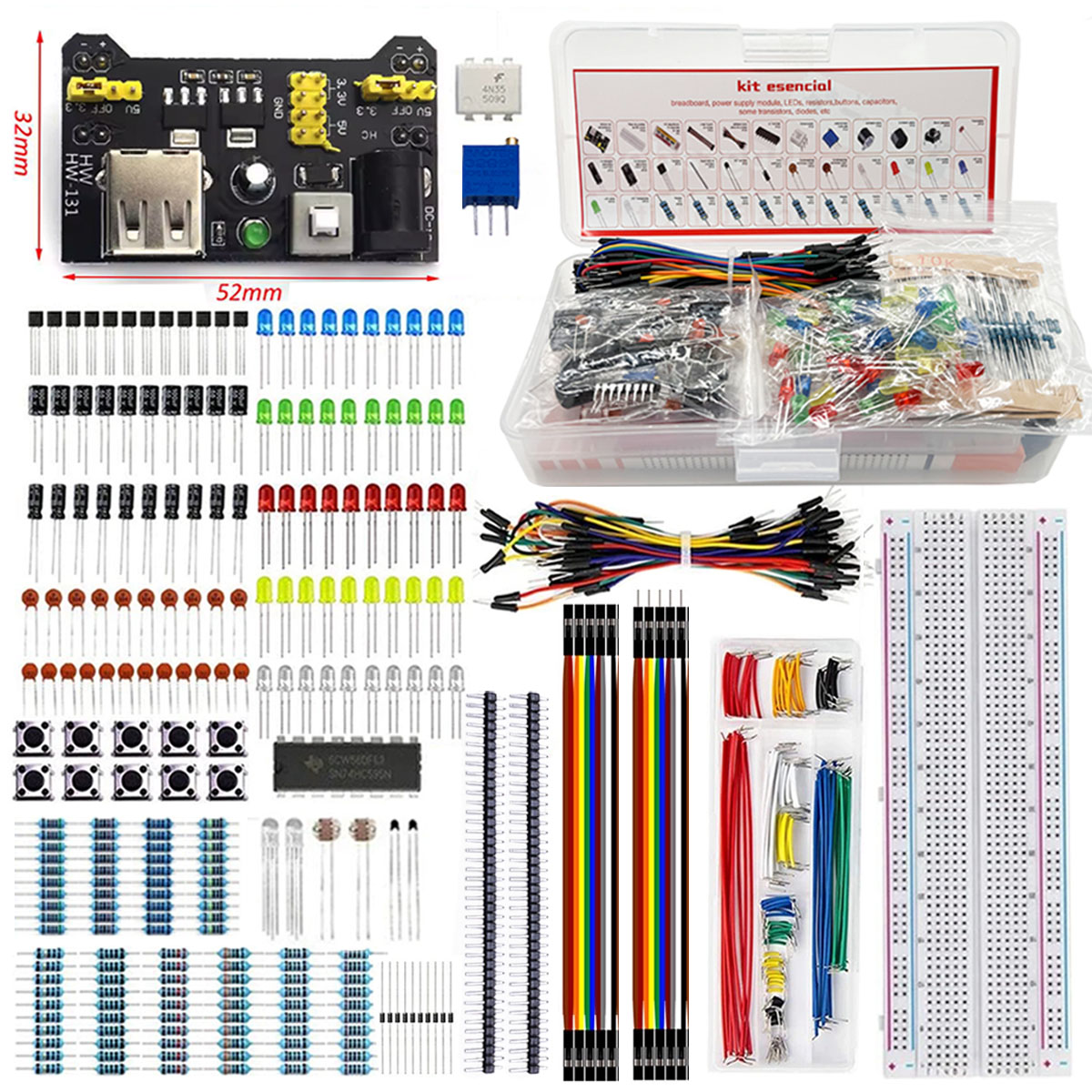 Arduino için 830 Noktalı Bread - Diy Electronics Breadboard incelemesi ve fiyatı