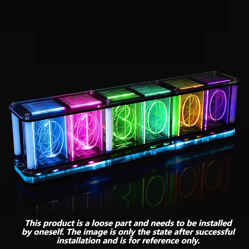 Glow Tube Saat Kiti DIY Elektr - Diy Electronics Table incelemesi ve fiyatı