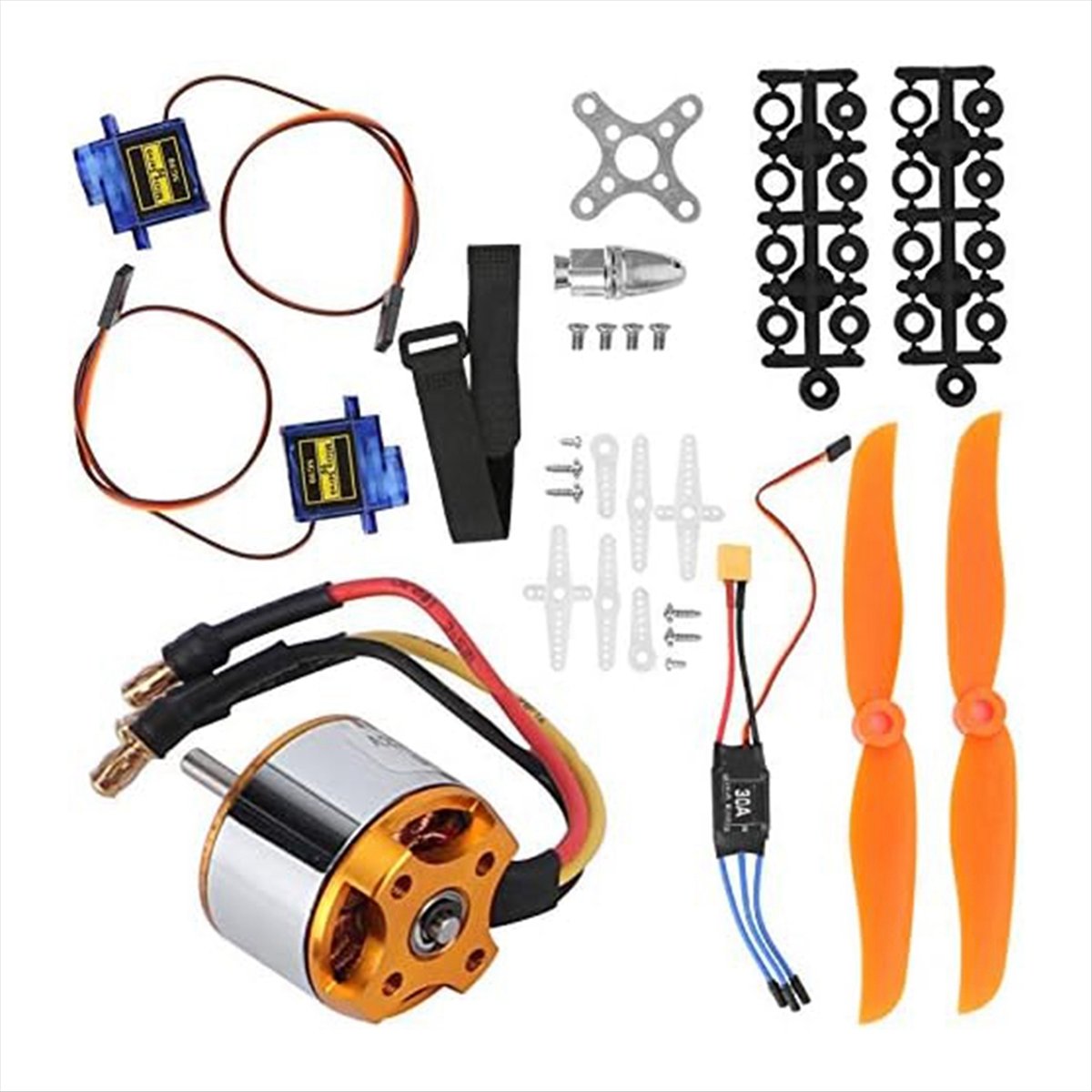 A99X 2212 1400KV Motor + 8060  - Servo Motor Sg90 incelemesi ve fiyatı