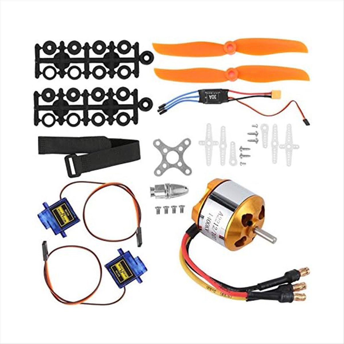A99X 2212 1400KV Motor + 8060  - Servo Motor Sg90 incelemesi ve fiyatı