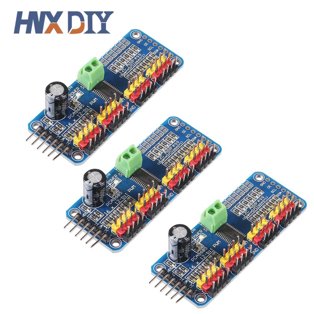 1-5 adet PCA9685 16 kanal 12-b - Stepper Motor 28Byj incelemesi ve fiyatı