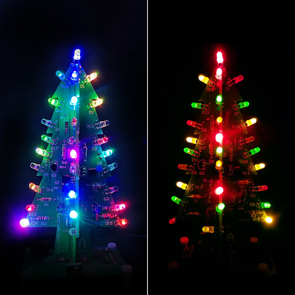 LED renkli noel ağacı DIY seti - Diy Electronics Set incelemesi ve fiyatı